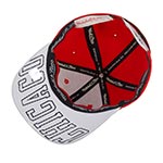 Бейсболка MITCHELL NESS арт. 6HSSMM19493-CBURDGY Chicago Bulls NBA (красный / серый)