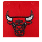Бейсболка MITCHELL NESS арт. 6HSSMM19493-CBURDGY Chicago Bulls NBA (красный / серый)