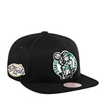 Бейсболка MITCHELL NESS арт. HHSS2976-BCEYYPPPBLCK Boston Celtics NBA (черный)