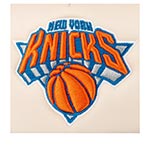 Бейсболка MITCHELL NESS арт. 5HSSSH21334-NYKOFWH New York Knicks NBA (бежевый / синий)