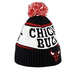 Шапка MITCHELL NESS арт. MN1-EU105-WORD-CHIB-BLK Chicago Bulls NBA  (черный / белый)