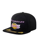 Бейсболка MITCHELL NESS арт. HHSS2997-LALYYPPPBLCK Los Angeles Lakers NBA (черный)