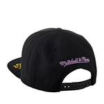 Бейсболка MITCHELL NESS арт. HHSS2997-LALYYPPPBLCK Los Angeles Lakers NBA (черный)