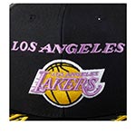 Бейсболка MITCHELL NESS арт. HHSS2997-LALYYPPPBLCK Los Angeles Lakers NBA (черный)