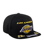 Бейсболка MITCHELL NESS арт. HHSS2998-LALYYPPPBLCK Los Angeles Lakers NBA (черный)