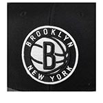 Бейсболка MITCHELL NESS арт. HHSS3264-BNEYYPPPBKGY Brooklyn Nets NBA (черный / серый)