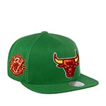 Бейсболка MITCHELL NESS арт. 6HSSSH21295-CBUGREN Chicago Bulls NBA (зеленый)