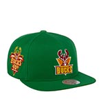 Бейсболка MITCHELL NESS арт. 6HSSSH21296-MBUGREN Milwaukee Bucks NBA (зеленый)
