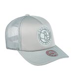 Бейсболка MITCHELL NESS арт. 5HSSLD21131-BNEGREY Brooklyn Nets NBA (светло-серый)
