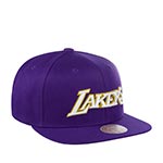 Бейсболка MITCHELL NESS арт. 6HSSMM20203-LALPURP Los Angeles Lakers NBA (фиолетовый)