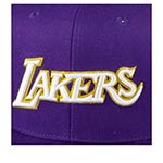 Бейсболка MITCHELL NESS арт. 6HSSMM20203-LALPURP Los Angeles Lakers NBA (фиолетовый)