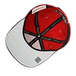 Бейсболка MITCHELL NESS арт. HHSS3264-CBUYYPPPRDBK Chicago Bulls NBA (красный / черный)