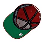 Бейсболка MITCHELL NESS арт. HHSB3261-CBUYYPPPRED1 Chicago Bulls NBA (красный)