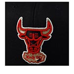 Бейсболка MITCHELL NESS арт. HHSS1101-CBUYYPPPBLCK Chicago Bulls NBA (черный)