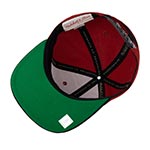 Бейсболка MITCHELL NESS арт. 6HSSSH22018-CBURED1 Chicago Bulls MLB (красный / черный)