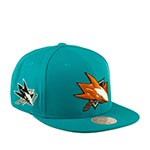 Бейсболка MITCHELL NESS арт. 6HSSDX22015-SJSTEAL San Jose Sharks NHL (голубой)