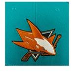 Бейсболка MITCHELL NESS арт. 6HSSDX22015-SJSTEAL San Jose Sharks NHL (голубой)