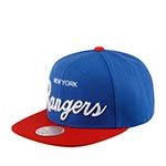 Бейсболка MITCHELL NESS арт. 6HSSSH22086-NYABLUE New York Rangers NHL (синий)