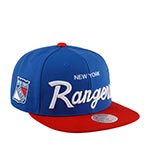 Бейсболка MITCHELL NESS арт. 6HSSSH22086-NYABLUE New York Rangers NHL (синий)