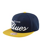 Бейсболка MITCHELL NESS арт. 6HSSSH22086-SLUBLUE St Louis Blues NHL (синий / желтый)