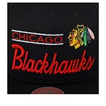 Бейсболка MITCHELL NESS арт. 6HSSLD21213-CBHBLCK Chicago Blackhawks NHL (черный)