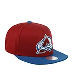 Бейсболка MITCHELL NESS арт. HHSS5367-CAVYYPPPRDLB Colorado Avalanche NHL (бордовый / синий)