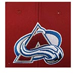Бейсболка MITCHELL NESS арт. HHSS5367-CAVYYPPPRDLB Colorado Avalanche NHL (бордовый / синий)