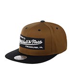Бейсболка MITCHELL NESS арт. 6HSSNE18Z00-MNNTNBK (коричневый / черный)