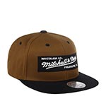 Бейсболка MITCHELL NESS арт. 6HSSNE18Z00-MNNTNBK (коричневый / черный)