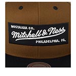 Бейсболка MITCHELL NESS арт. 6HSSNE18Z00-MNNTNBK (коричневый / черный)
