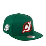 Бейсболка MITCHELL NESS арт. 6HSSDX22015-NJDGREN New Jersey Devils NHL (зеленый)