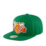 Бейсболка MITCHELL NESS арт. 6HSSSH21296-CHOGREN Charlotte Hornets NBA (зеленый)