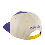 Бейсболка MITCHELL NESS арт. HHSS5290-LALYYPPPOFWH Los Angeles Lakers NBA (фиолетовый / белый)