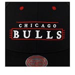 Бейсболка MITCHELL NESS арт. HHSS5351-CBUYYPPPBLCK Chicago Bulls NBA (черный)