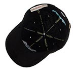 Бейсболка MITCHELL NESS арт. HLUX4800-CHOYYPPPBLCK Charlotte Hornets NBA (черный)