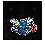 Бейсболка MITCHELL NESS арт. HLUX4800-CHOYYPPPBLCK Charlotte Hornets NBA (черный)