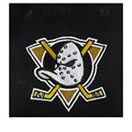Бейсболка MITCHELL NESS арт. HLUX5369-ADUYYPPPBLCK Anaheim Ducks NHL (черный)