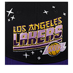 Бейсболка MITCHELL NESS арт. HHSS5472-LALYYPPPBLCK Los Angeles Lakers NBA (черный)