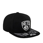 Бейсболка MITCHELL NESS арт. HHSS5725-BNEYYPPPBLCK Brooklyn Nets NBA (черный)