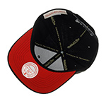 Бейсболка MITCHELL NESS арт. HHSS5725-CBUYYPPPBLCK Chicago Bulls NBA (черный)