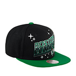 Бейсболка MITCHELL NESS арт. HHSS5757-BCEYYPPPBLCK Boston Celtics NBA (черный)