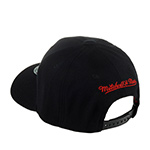 Бейсболка MITCHELL NESS арт. HHSSINTL1245-TRABLCK Toronto Raptors NBA (черный)