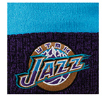 Шапка MITCHELL NESS арт. HPCK1052-UJAYYPPPTEAL Utah Jazz NBA (голубой / фиолетовый)