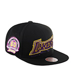 Бейсболка MITCHELL NESS арт. HHSS5820-LALYYPPPBLCK Los Angeles Lakers NBA (черный)