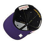 Бейсболка MITCHELL NESS арт. HHSS5820-LALYYPPPBLCK Los Angeles Lakers NBA (черный)