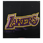 Бейсболка MITCHELL NESS арт. HHSS5820-LALYYPPPBLCK Los Angeles Lakers NBA (черный)