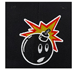 Бейсболка MITCHELL NESS арт. HMUS6367-MNNYYPPPBLCK (черный)