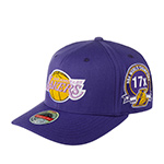 Бейсболка MITCHELL NESS арт. HHSSINTL1266-LALPURP Los Angeles Lakers NBA (фиолетовый)