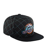Бейсболка MITCHELL NESS арт. HHSS1212-UJAYYPPPBLCK Utah Jazz NBA (черный)