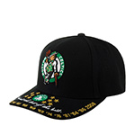 Бейсболка MITCHELL NESS арт. HHSS6268-BCEYYPPPBLCK Boston Celtics NBA (черный)